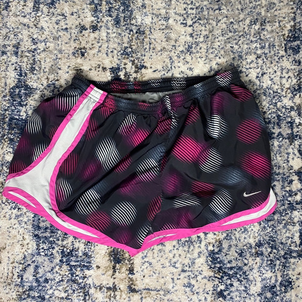 Nike Womens Polka Dot Dri-Fit Shorts Size Medium